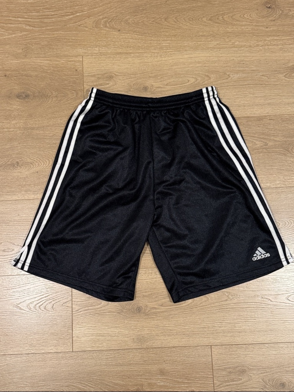 NEW Vintage 2000s Adidas Men’s Athletic Hebron Basketball Black shorts Medium